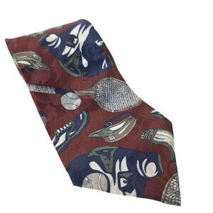 Principe Tennis Ball Racket Shoes Visor Polyester Necktie